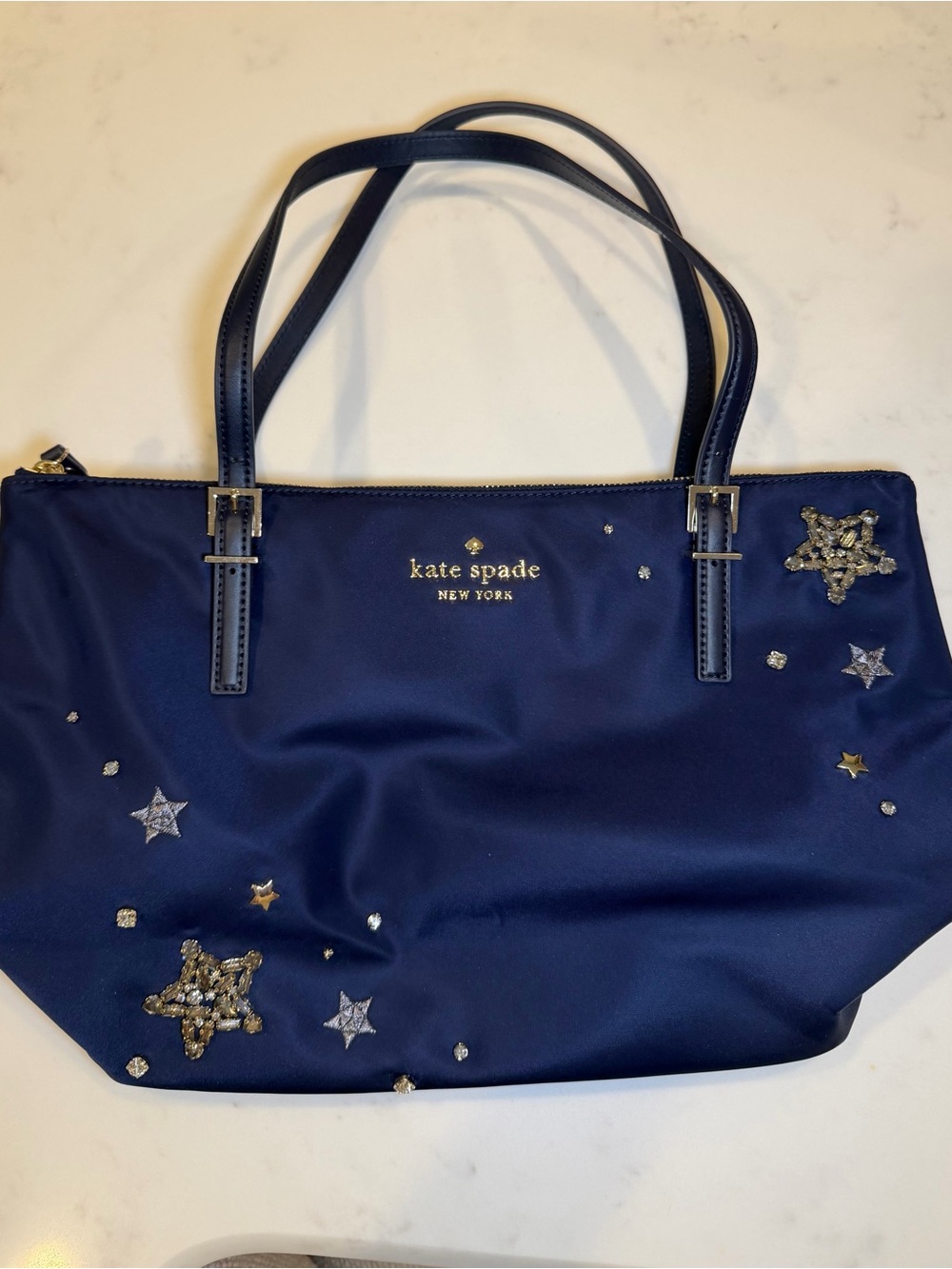 kate spade Watson lane star embellished tote
